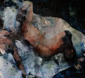 Estudio abstracto de desnudo