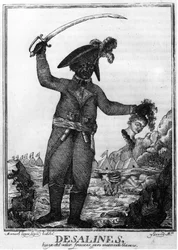 Jean-Jacques Dessalines, uno de los líderes de la Revolución haitiana, 1806.