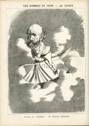 Ilustración en La Caricatura (1880)