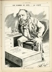 Ilustración de Manuel Luque (1854-1919) en La Caricature (1880)