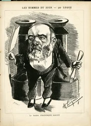 Ilustración de Manuel Luque (1854-1919) en La Caricature (1880)
