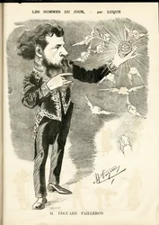 Ilustración de Manuel Luque (1854-1919) en La Caricature (1880)