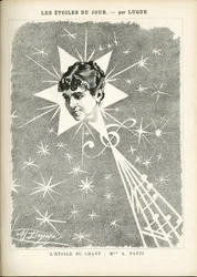 Ilustración de Manuel Luque (1854-1919) en La Caricature (1880)