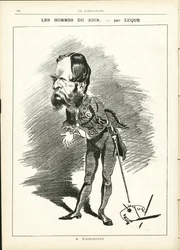 Ilustración de Manuel Luque (1854-1919) en La Caricature (1880)