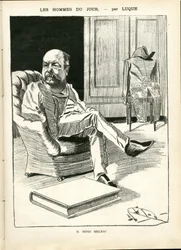 Ilustración de Manuel Luque (1854-1919) en La Caricature (1880)