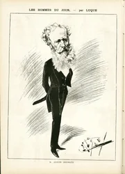 Ilustración de Manuel Luque (1854-1919) en La Caricature (1880)