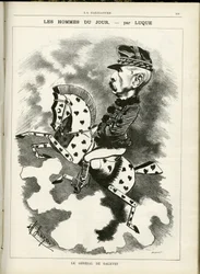 Ilustración de Manuel Luque (1854-1919) en La Caricature (1880)
