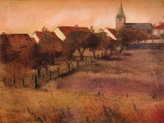 El huerto, c1902