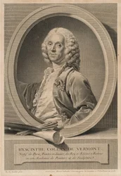 Hyacinthe Collin de Vermont, 1693-1761, pintor y miembro de la academia