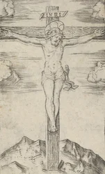 Cristo en la cruz, de la serie 