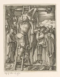 toma de cruz Pasión de Cristo (título de la serie)