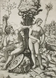 Marte, Venus y Cupido