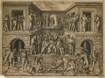 El martirio de San Lorenzo, c. 1525