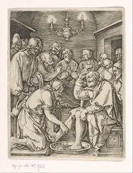 Lavado de pies de Pedro
Pasión de Cristo (título de la serie)