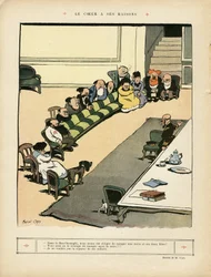 Ilustración de Marcel Capy (1865-1941) en Le Rire