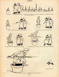 La Baionnette, Satírico en N & B