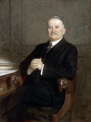 Retrato de Gaston Doumergue 1863-1937