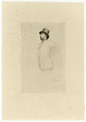 Edgar Degas, de Pie