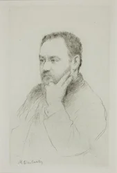 Retrato de Emile Zola