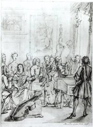 Concierto en Montague House, 1736