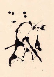 Blot, 2018 (tinta sobre papel)