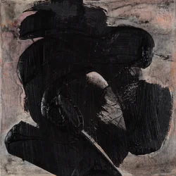 Materica #01, 2024 (acrílico sobre lienzo)