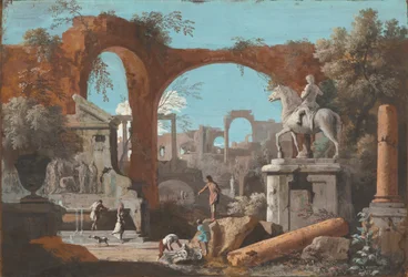 Un Capricho de Ruinas Romanas