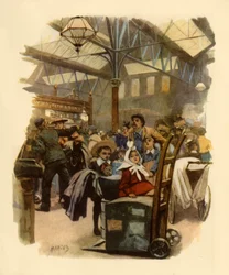 Estación de Cannon Street, c. 1900, 1945