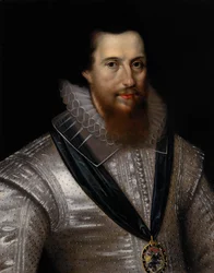 Robert Devereux, 2º Conde de Essex 1565-1601, finales del siglo XVII