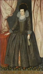 Retrato de una mujer, circa 1610