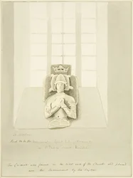 Efigie de Robert, Duque de Normandía, en San Felipe