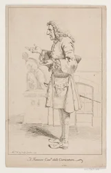 Retrato de Pier Leone Ghezzi (1674-1755)