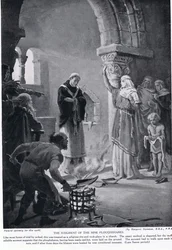 The Judgement of Nine Ploughshares, ilustración de "Hutchinson