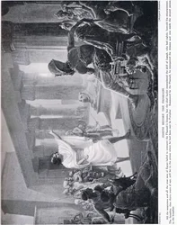 José ante el Faraón, c.1920 (litografía)
