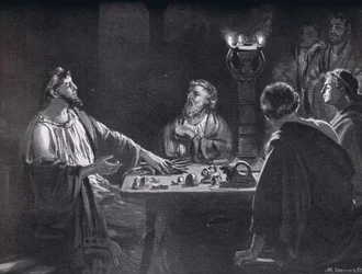 La introducción de pesos y medidas en Grecia, ilustración de "Hutchinson