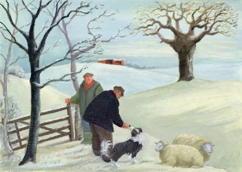 El granjero y su perro