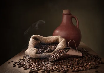 Granos de café aromáticos