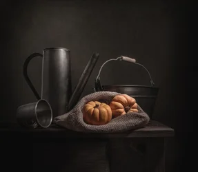 Cosecha de otoño oscuro