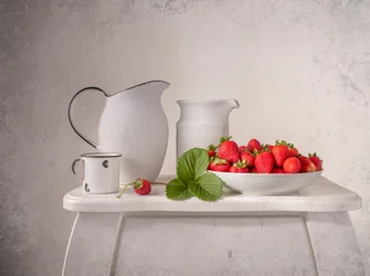 Fresas frescas de verano