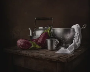 Naturaleza muerta de Moody Kitchen
