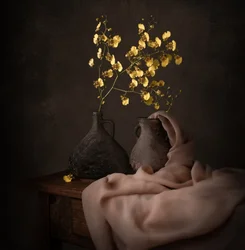 Orquídeas amarillas melancólicas