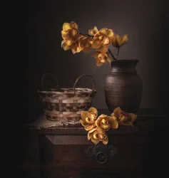 Orquídeas amarillas melancólicas