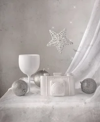 La elegancia de una Navidad blanca