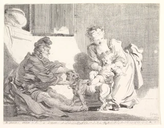 El niño y el bulldog, 1778
