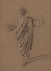 Estudio académico de una figura masculina