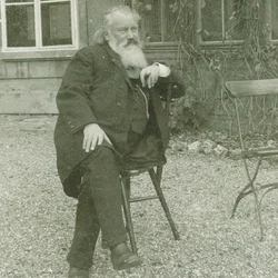 Retrato del compositor Johannes Brahms 1833-1897, 1894
