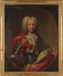 Carlos Manuel III 1701-1773, duque de Saboya y rey de Cerdeña, primera mitad del siglo XVIII.