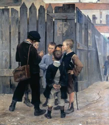 El encuentro, 1884