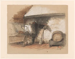 Antiguo horno en una panadería