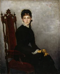 Retrato de Hilda Wiik
